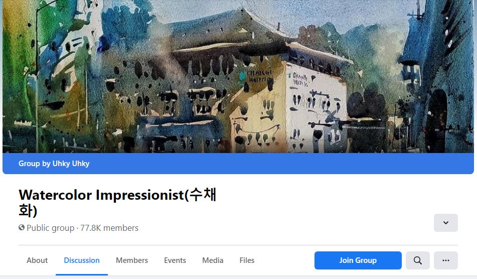 Watercolor Impressionist Facebook Group
