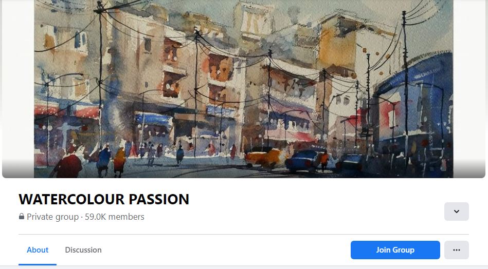 Watercolour Passion Facebook Group