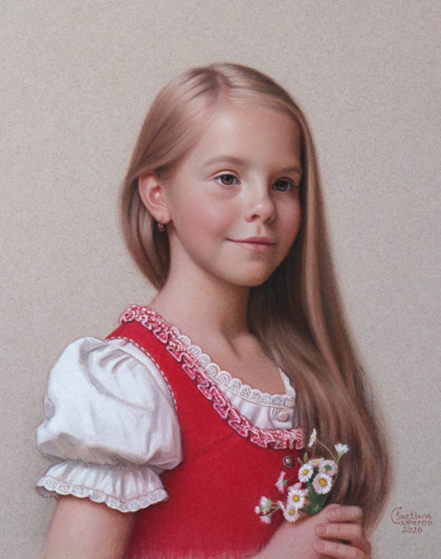 Sophia. Portrait of a Swiss girl. by Svetlana Cameron