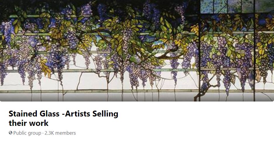 Stained Glass -Artists Selling their work Facebook Group