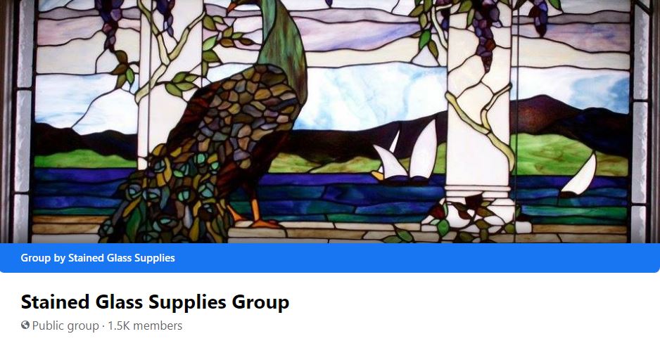 Stained Glass Supplies Group Fracebook