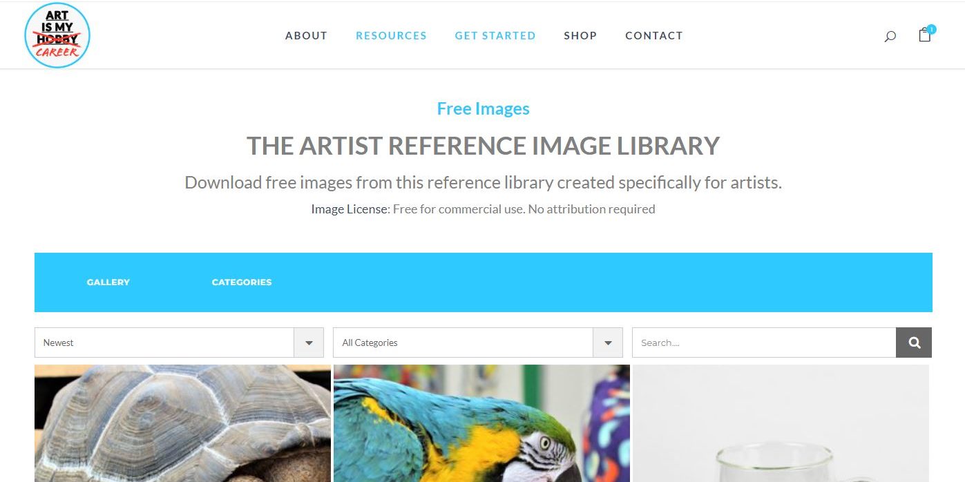 THE ARTIST REFERENCE IMAGE LIBRARY